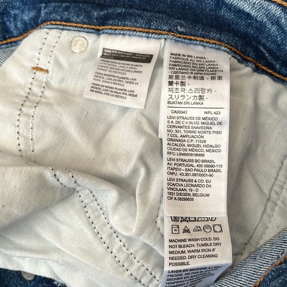 NWT LEVIS STAUSS CO WEDGIE STRAIGHT 20W - Picture 4 of 5